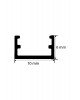 6x10 mm Kanal LED Profili